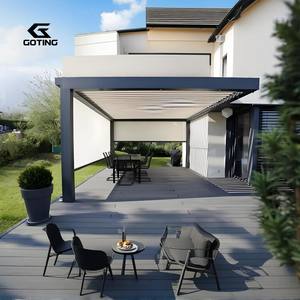 Pérgola Portátil, Pérgola Sólida <span class=keywords><strong>de</strong></span> <span class=keywords><strong>Aluminio</strong></span> con Listones, Fabricante Chino <span class=keywords><strong>de</strong></span> Pérgolas, Diseños <span class=keywords><strong>de</strong></span> Pérgolas <span class=keywords><strong>para</strong></span> Exteriores, Pérgola <span class=keywords><strong>de</strong></span> <span class=keywords><strong>Aluminio</strong></span> Tipo Louvre - Product Image 3
