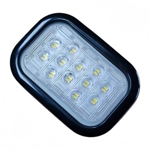 Pièces de système d'éclairage de camion de haute qualité, feux arrière LED rouges, jaunes et blancs universels pour camions et remorques - Product Image 2