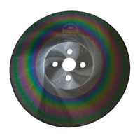 Fabriqué en Italie Lame de scie circulaire HSS M2 couleur arc-en-ciel pour la coupe de tuyaux en acier au carbone
