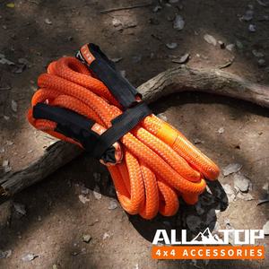 Camiones Suv todoterreno cuerda cinética estiramiento cuerda de remolque Vehículo de recuperación cuerda de recuperación de nailon trenzado doble - Product Image 3