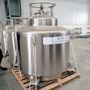 Récipient Dewar en acier inoxydable de type horizontal 1000L LHe Récipient sous pression pour hélium liquide 0,07MPa Réservoir Dewar pour sous-conditionnement - Product Image 5