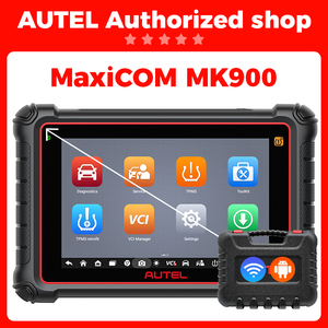US GB DE RU FR MX Overseas AUTEL Original MaxiCOM MK900 Outil de diagnostic automobile pour toutes les voitures Scanner - Product Image 2