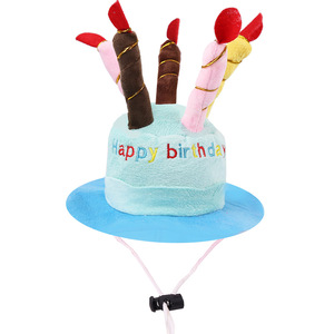 Venta al por mayor de gorros personalizados para fiestas de invierno, accesorios para perros, accesorios para mascotas, sombreros de cumpleaños para mascotas - Product Image 5