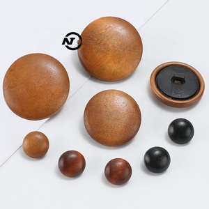 Tự Nhiên Vòng houten knop houten Kokos knop giường phụ kiện quần áo sơ mi vải lưu trữ hộp khâu tay nút gỗ - Product Image 2