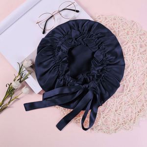 Bonnet de nuit personnalisable en soie pure Yashasilk tie-dye de qualité 6A, 100 % soie, 16/19/22/25 Momme, pour le quotidien, les voyages et le sommeil - Product Image 3