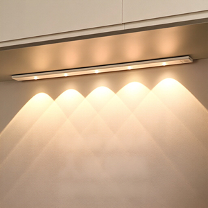 Multi Size 20-80cm Cat Eye Cabinet <b>Motion</b> <b>Sensor</b> <b>Light</b> USB Charging PIR <b>Motion</b> <b>Sensor</b> <b>Light</b> Durable Indoor LED Lighting - Product Image 1