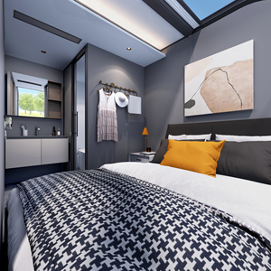 Portable Tiny Hotel Luxury Homestay Mini Capsule House Starry Sky <span class=keywords><strong>Room</strong></span> - Product Image 5