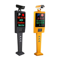 Système de reconnaissance de plaques d'immatriculation LPR/ALPR avec caméra auxiliaire pour bollard, doté de réflecteurs de qualité diamant et d'une protection IP55