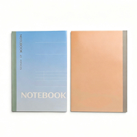 Cuaderno Personalizado A5 con Tapa Blanda, Encuadernación Perfecta, 40 Páginas Rayadas, Diario de Escritura, Cuaderno Escolar y de Oficina Colorido, Venta al Por Mayor OEM