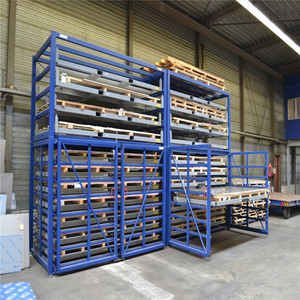 Torre de Almacenamiento de <span class=keywords><strong>Chapa</strong></span> Metálica de Una Columna con Elevador que Entrega Estantes Directamente al Operador - Product Image 4