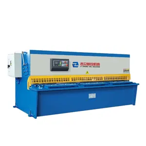 QC12Y-6X3200 hydraulique plaque métallique CNC guillotine cisaille Machine de cisaillement hydraulique de haute qualité à vendre