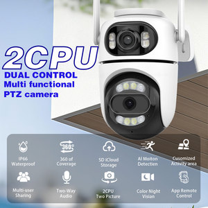 Xmeye New 24 Giờ Ghi Âm Ngoài Trời An Ninh Mini Máy Ảnh icsee <span class=keywords><strong>360</strong></span> Độ Ống Kính Kép Nhỏ Wifi IP Máy Ảnh 5V - Product Image 2