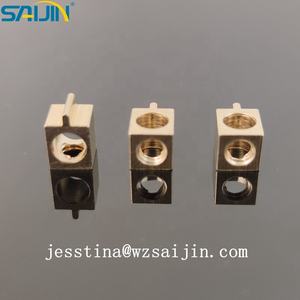 Connecteur à vis en laiton électrique SAIJIN SJ-M3 pour bornier de circuit imprimé, bornes à souder, prise universelle ISO9001:2008 - Product Image 3