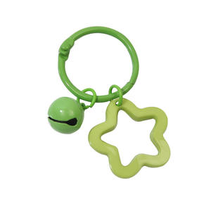 七彩熊五角星亚克力钥匙扣挂件可爱包挂件 - Product Image 5