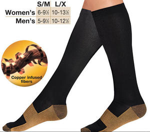 <span class=keywords><strong>Medias</strong></span> ortopédicas de compresión de punta completa al por mayor para enfermeras de larga duración - Product Image 3