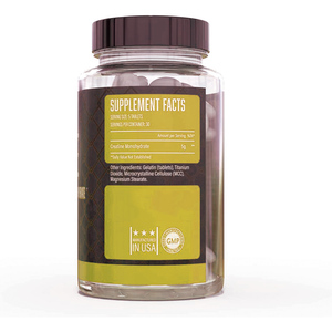 Pilules de créatine de Gain musculaire supplément de Monohydrate de créatine comprimés de créatine optimaux constructeur musculaire pour hommes et femmes - Product Image 2