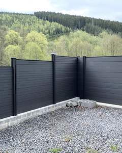 再生可能資源を使用した防水WPCフェンス（庭やバルコニー用）-環境に優しい木質プラスチック装飾フェンス - Product Image 2