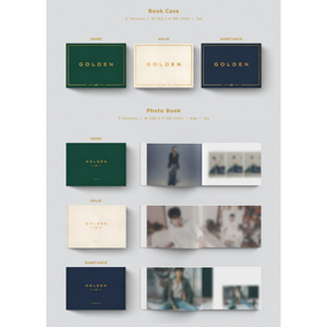 Álbum de Música Pop Coreana BTS JUNGKOOK Golden CD, Formato en Papel y Plástico, para Todas las Edades - Product Image 3