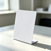 Support d'affichage en PVC étanche avec puce NFC 13,56 MHz, mini-étiquette pour contrôle d'accès, paiement, partage de lien vers site Web et avis sur les réseaux sociaux (1k)