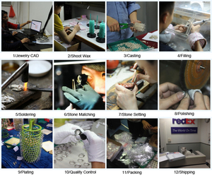 Unisex 925 Sterling Bạc hip hop Micro Pave vvs kim cương ANKH chéo Mặt dây chuyền Iced out moissanite đồ trang sức - Product Image 6