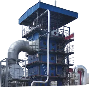 1 t/h 12mw תעשייתי פסולת חום התאוששות קיטור הדוד 50ton/h 75 טונות יצרן