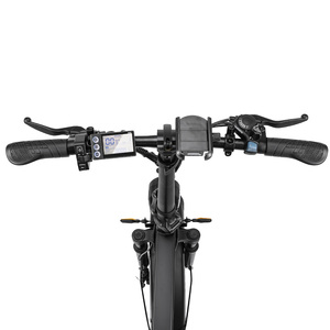 Bicicleta eléctrica plegable de montaña y urbana con cuadro de aleación de aluminio, neumáticos de 20*4 pulgadas, batería de litio de 36V 10.4AH y frenos de doble disco. - Product Image 6