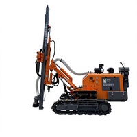 Foreuse rotative portative diesel (90-130 mm) avec boîte de vitesses pour l'exploitation minière aurifère et le forage de roches en carrière, facile à utiliser