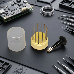 Ensemble d'outils de pose de pierres en diamant de haute précision S278 avec poignée et étui de rangement transparent – Kit d'outils professionnels pour la pose de pierres de bijouterie - Product Image 2
