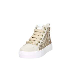 Sneakers da Ragazza Ferre' FB-202 Beige, Scarpe Moda Chunky High Top - Product Image 2
