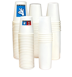 Wholesale Paper <b>Cup</b> <b>Disposable</b> Hot Cold Drink <b>Cup</b> Custom Printed 7oz 9oz 12oz for Coffee Tea Cafe - Product Image 1