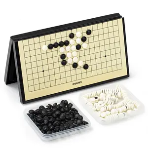 德利6754磁性中国象棋折叠棋盘便携式儿童娱乐益智玩具每箱36件高品质