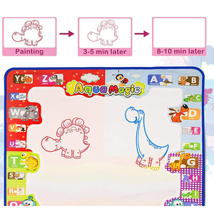 ألعاب الحظ أكوا ماجيك المياه خربش حصيرة 78x78 الأطفال التعليمية المبكرة اللوحة خربش حصيرة - Product Image 5