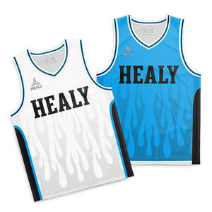 Camisetas de Baloncesto Healy 26, Nuevo Estilo con Cuello en V, Cómodas y Ligeras, Tejido de Poliéster de Alto Rendimiento, Sin Mangas - Product Image 1