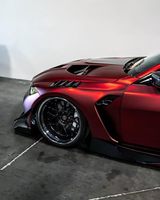 Vinilo Autoadhesivo Mate Rojo PVC para Envoltura de Autos, Autoregenerable, Antiarañazos, Sin Burbujas, para Decoración Interior y Exterior, DIY