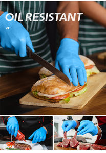 Одноразовые рабочие перчатки с латексным покрытием - Product Image 3