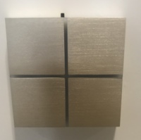 SEXANKA KNX EIB Système domotique intelligent Interrupteurs muraux en aluminium Coque de panneau en métal