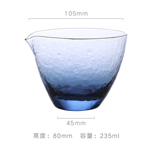 ชุดกาน้ำ<span class=keywords><strong>ชา</strong></span>แก้วลายตอกขอบทองไล่เฉดสี ดีไซน์หรูหรา ขายดี เหมาะสำหรับพิธีชงชา กงฟู ใช้ในบ้าน หรือเป็นของขวัญ - Product Image 3