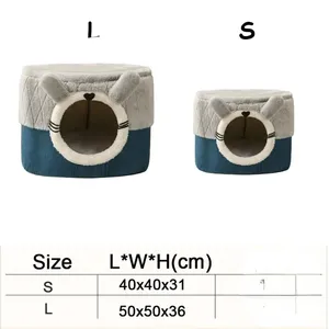 Nido Ultra Cómodo para Gato, Cama para Perro, Bonita Calabaza, Acogedora, Curl Up, Durable, Cama de Lujo para Gato, Nido para Mascotas - Product Image 3