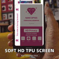 Film de protection d'écran mat en hydrogel TPU souple ultra-fin pour la confidentialité, film de découpe pour montre connectée et téléphone portable, vente en gros