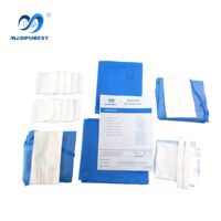 Kit chirurgical universel, fournitures médicales pour la chirurgie implantaire dentaire, pack chirurgical universel