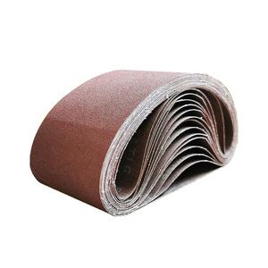 สายพานขัดอลูมินา 610x100 โพลีเอสเตอร์ ผ้ารองหลังแข็ง สำหรับขัดไม้และโลหะ - Product Image 4