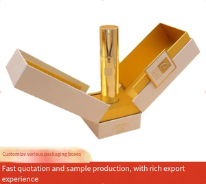 Double-door Perfume <b>Box</b>, <b>Empty</b> <b>Gift</b> <b>Box</b>, Custom Cosmetic <b>Gift</b> Packaging <b>Box</b>, Skincare Paper <b>Box</b>, Custom <b>Gift</b> <b>Box</b> - Product Image 1