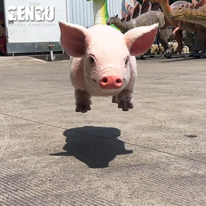 Perro Robótico, Cerdo Animatrónico, Animal Robótico |   Modelo de Cerdo de Simulación Interactiva Realista para Parques Temáticos de Granjas y Zoológicos - Product Image 6