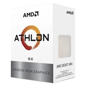 PCTEKCO 200GE 2-Core 4-Thread AM4 Soquete Athlon Processador para Desktop com Vega Gráficos Radeon