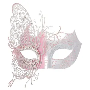 Вечерняя бальная маска для выпускного бала, костюмы для бара, аксессуары, венецианская маскарадная бабочка, женская маска на Хэллоуин