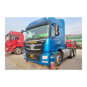 Camión tractor de transmisión automática de combustible diésel usado 6X4 serie Auman 470HP Fonton buena tracción 450HP Weichai Mini pesado izquierdo - Product Image 1