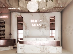 Luxury Nail Spa Beauty Salon Interior Design Service Bespoke Commercial Shopfitting and Wellness Store Decoration - Product Image 1
