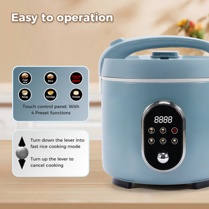 Appareil ménager 5 litres grande capacité cuiseur à riz multifonctionnel tout en un cuiseur 24 heures fonction préréglée cuiseur à riz - Product Image 6