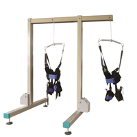 Support électrique de musculation avec tapis de course lent et vélo électrique vertical