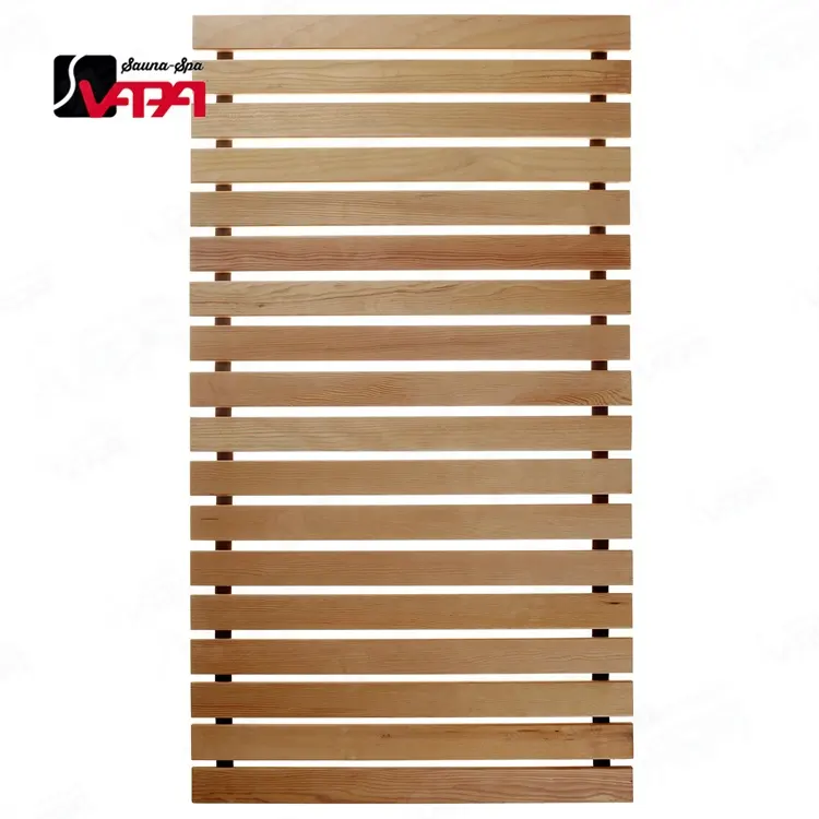 Vapasauna Direct manufacturer Sauna red cedar bath mat New product launch